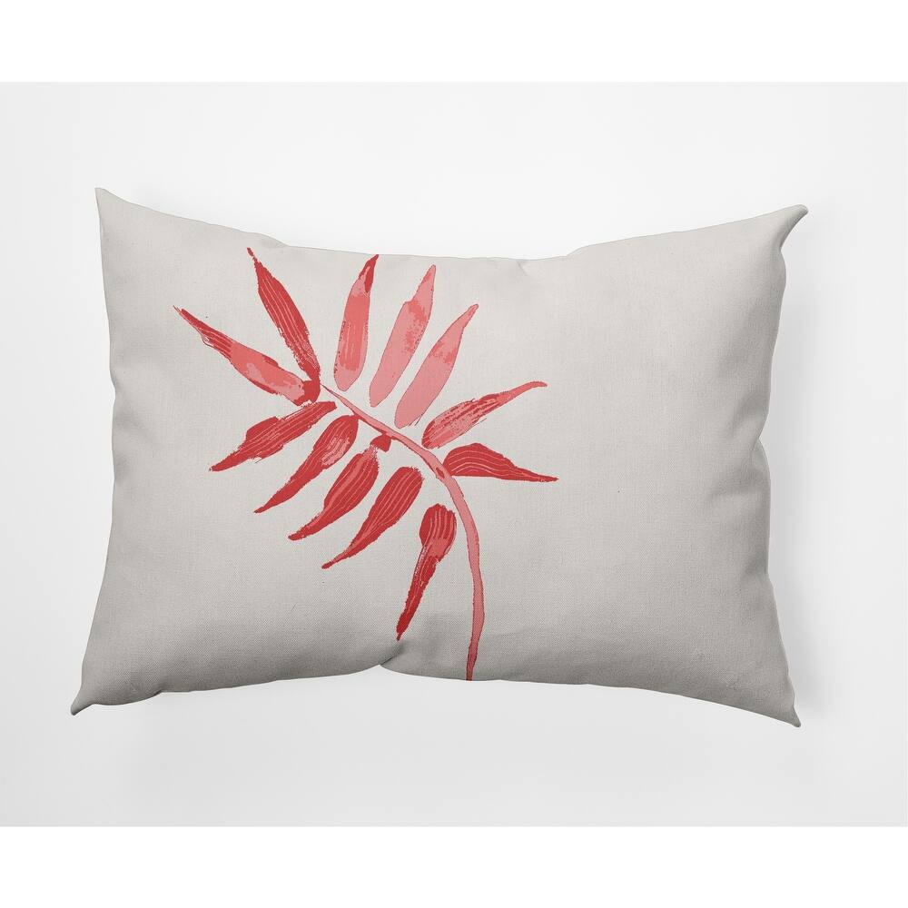 Frond Indoor/Outdoor Throw Pillow