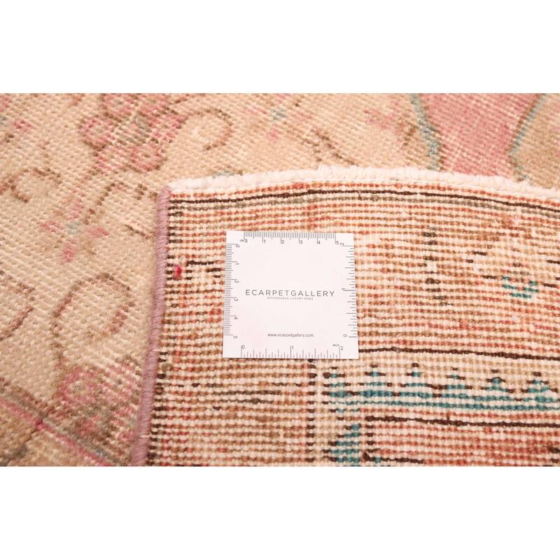 ECARPETGALLERY Hand-knotted Antalya Vintage Pink Wool Rug - 9'10 x 12'2