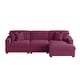 preview thumbnail 11 of 193, Oversized Modular Sectional Sofa Set with Pillows