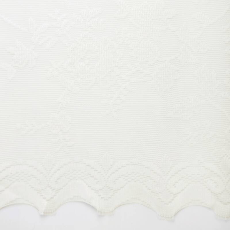 No. 918 Alison Sheer Lace Kitchen Curtain Valance