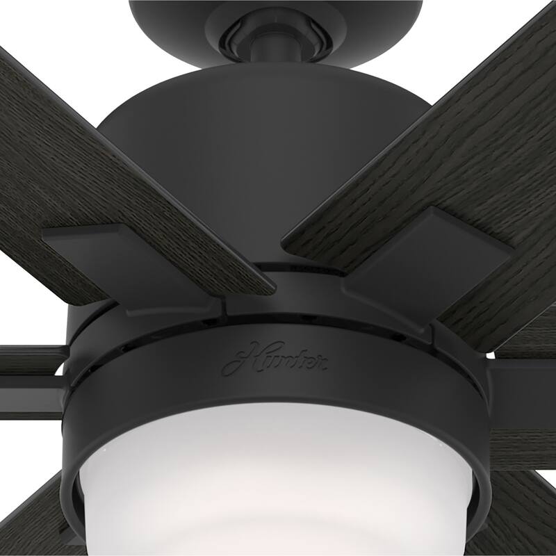 Hunter 44" WiFi Radeon Ceiling Fan with LED Light Kit and Wall Control - SMART FAN!