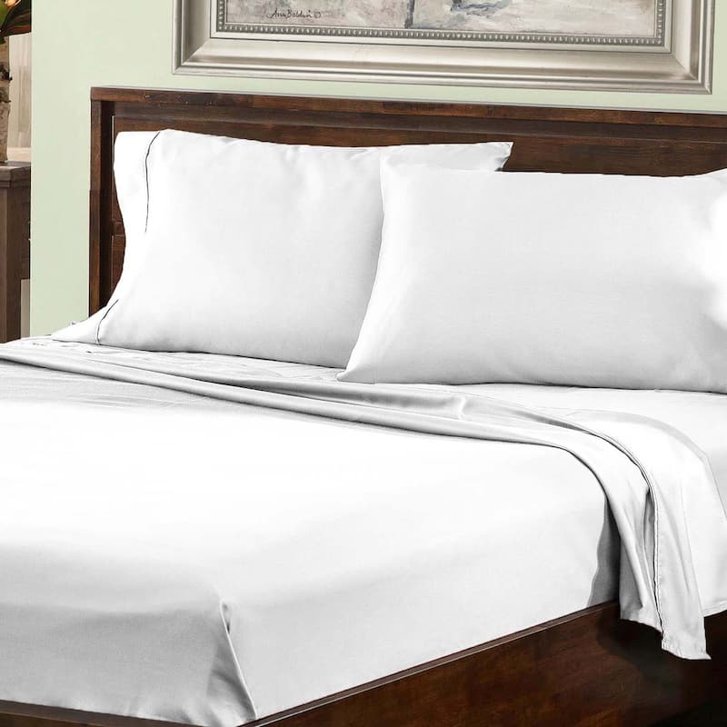 Superior 800 Thread Count Cotton Blend Sheet Set - California King - White