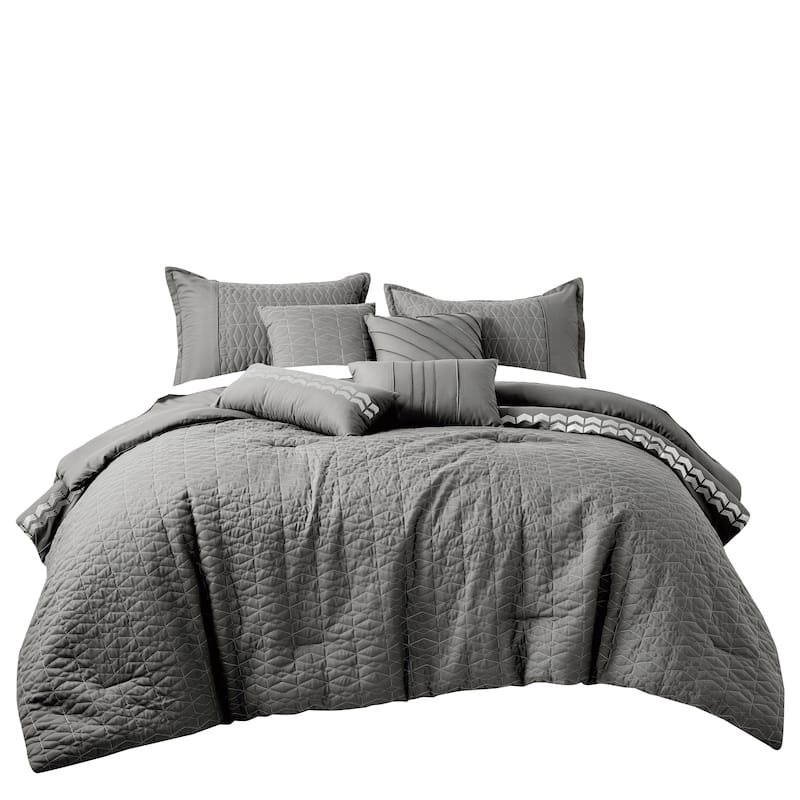Zuriel Luxury 7 Piece Comforter Set