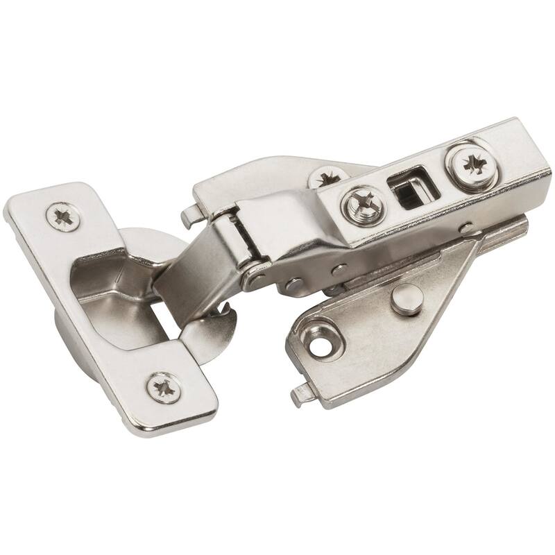 Amerock BP9238SLFF 1/2" (13mm) Overlay Face Frame Self Close Euro - Nickel