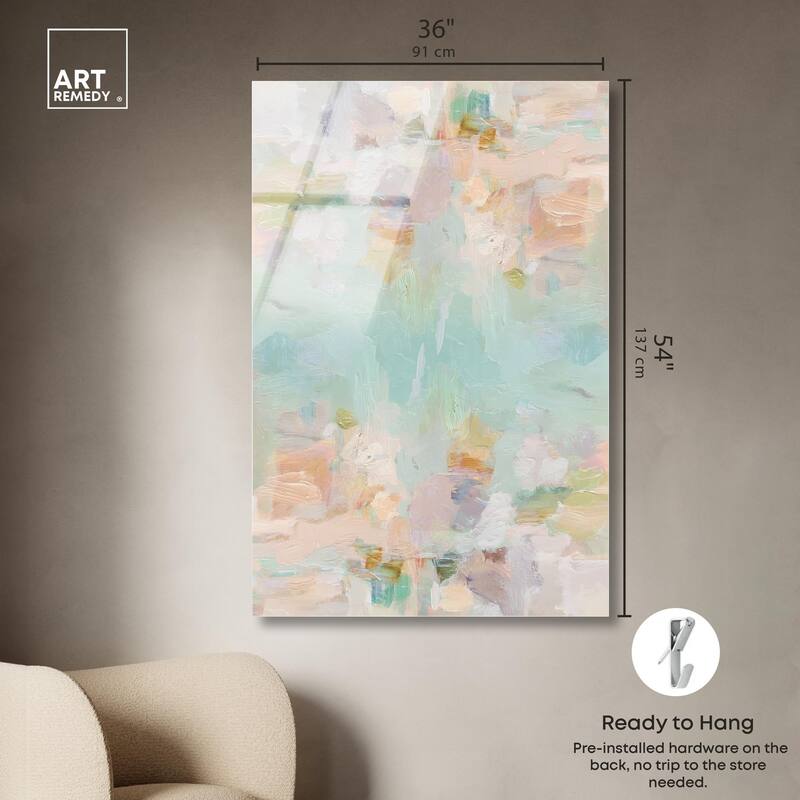 Expressive Swirls Acrylic by Art Remedy, Ready to Hang