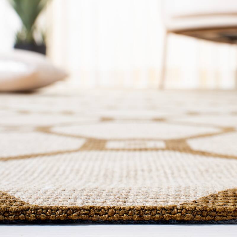 SAFAVIEH Handmade Cedar Brook Imo Modern Jute Rug