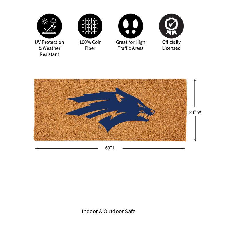 University of Nevada Full Color Indoor/Outdoor Coir Mat