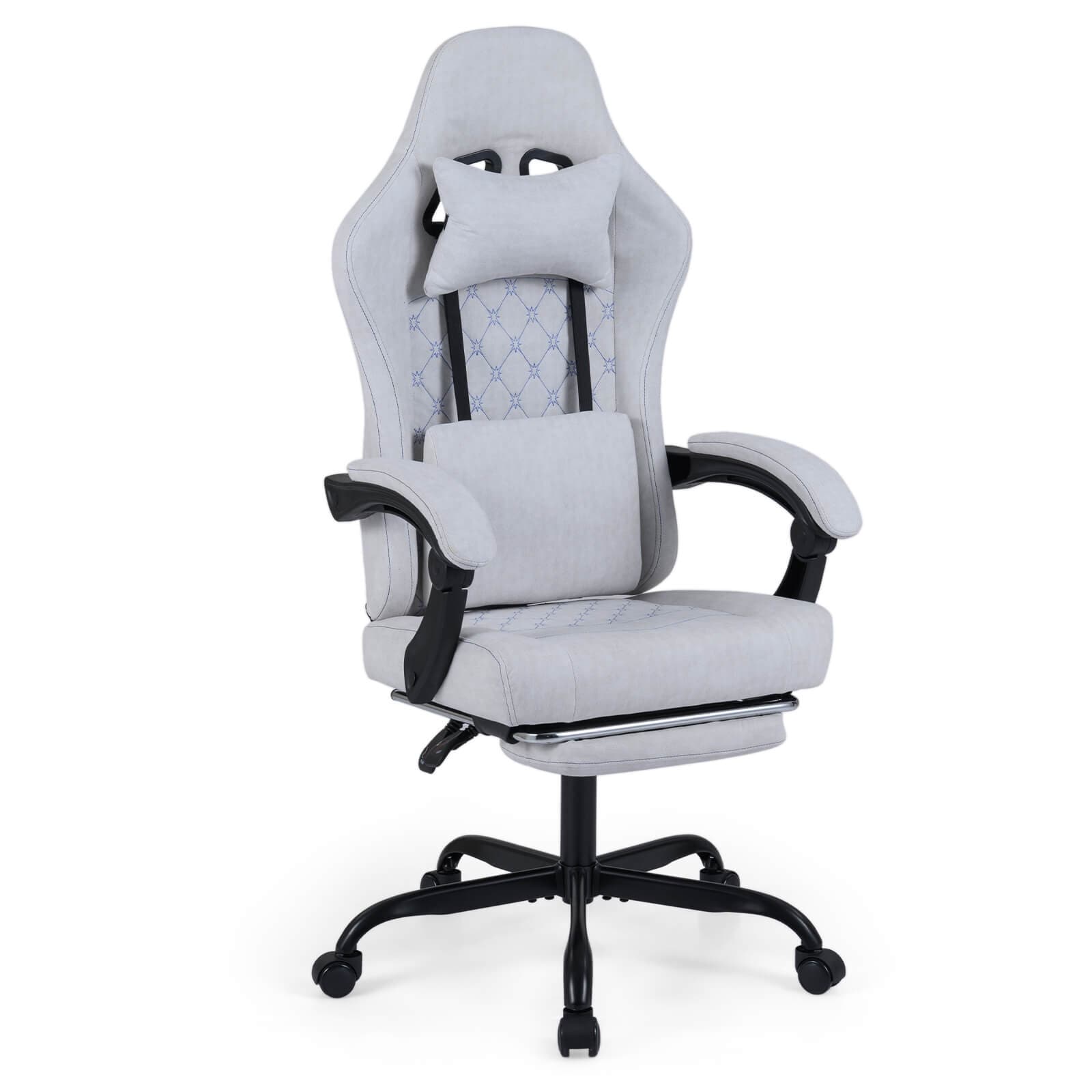 Costway Height Adjustable Computer Chair with Headrest, Lumbar - See Details