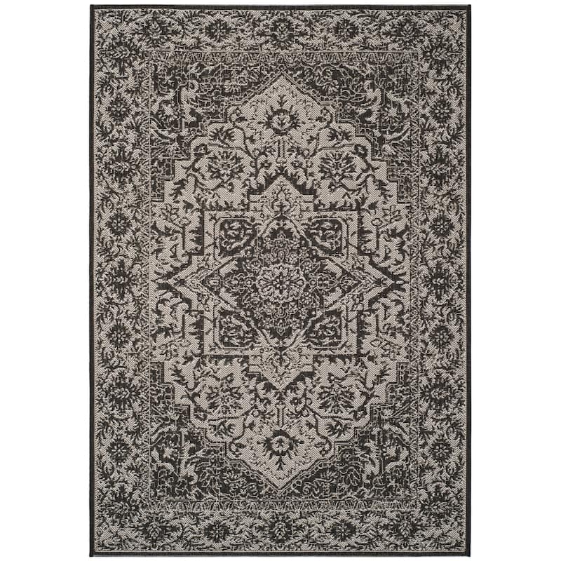 SAFAVIEH Linden Rick Indoor/ Outdoor Patio Backyard Rug