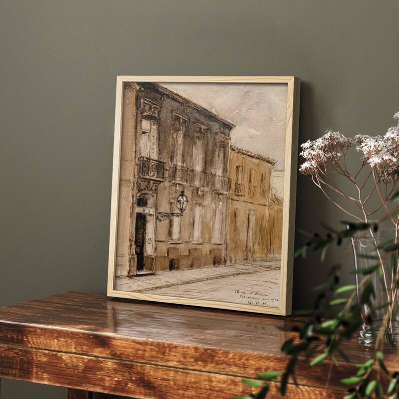 Vintage Landscape CCLVI -Framed Print