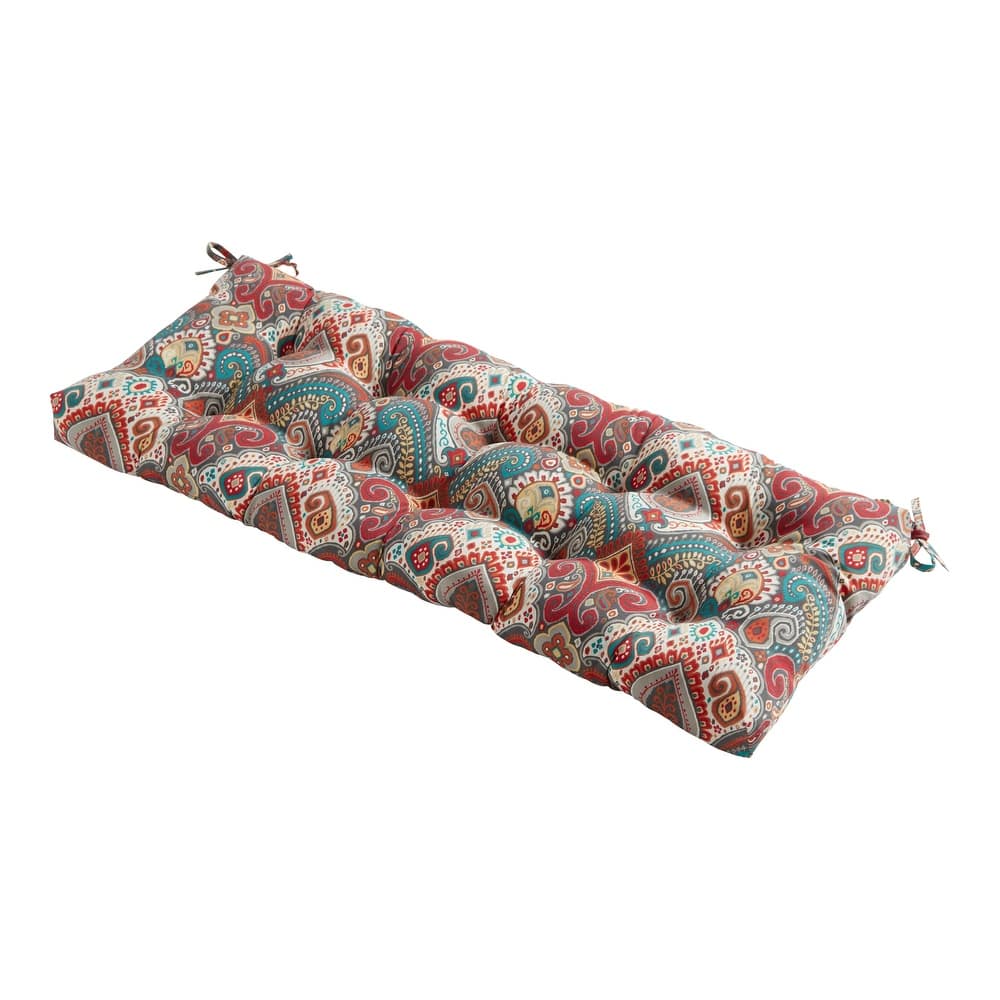 Greendale Home Fashions Global 18-inch x 51-inch Outdoor Bench Cushion (Cushion Only)