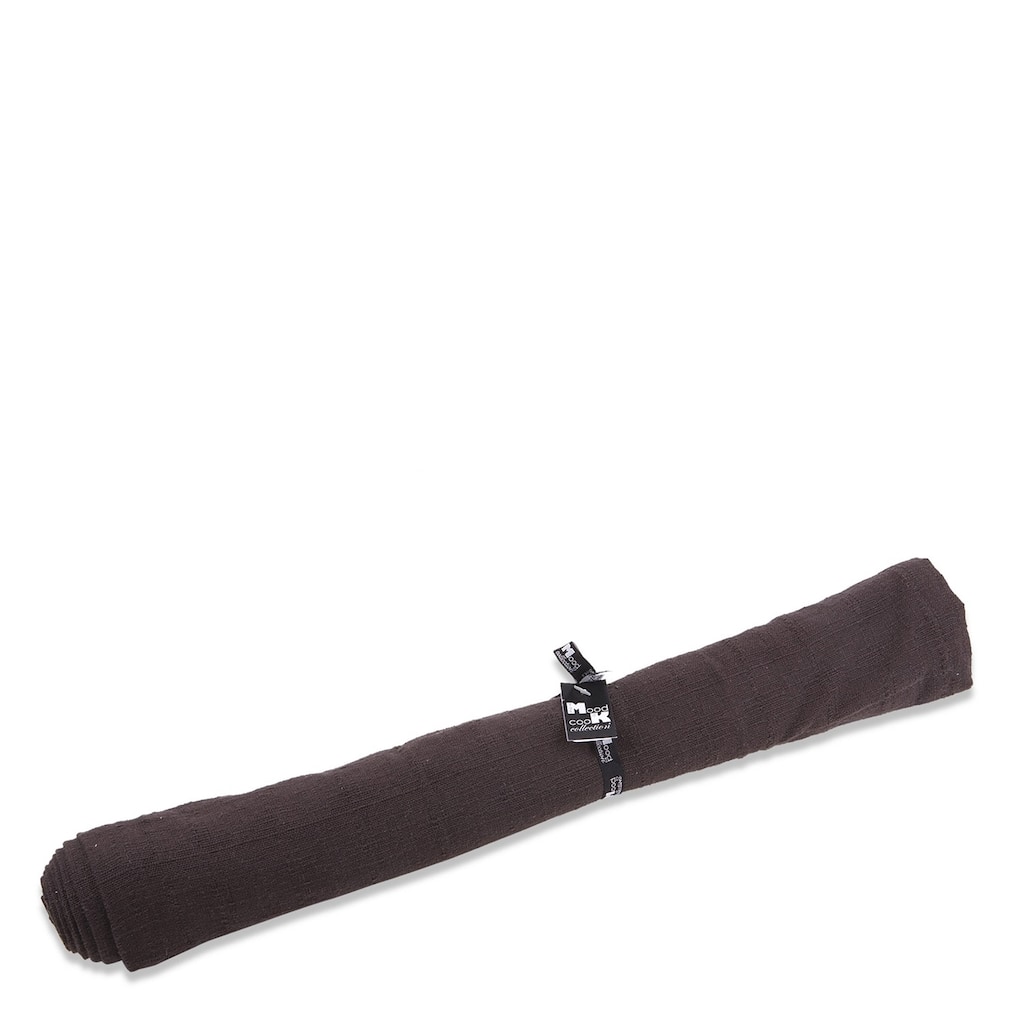 Solana Linen Tablerunner Anthracite -A