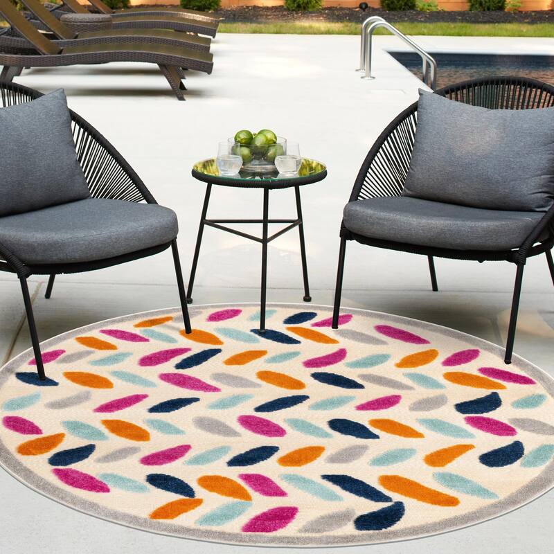 Outdoor Denver Collection Area Rug