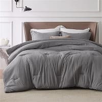 Nati Nasti Coma Inducer Oversized Lightweight Comforter Set Byourbed Size: King Comforter + 2 King Shams