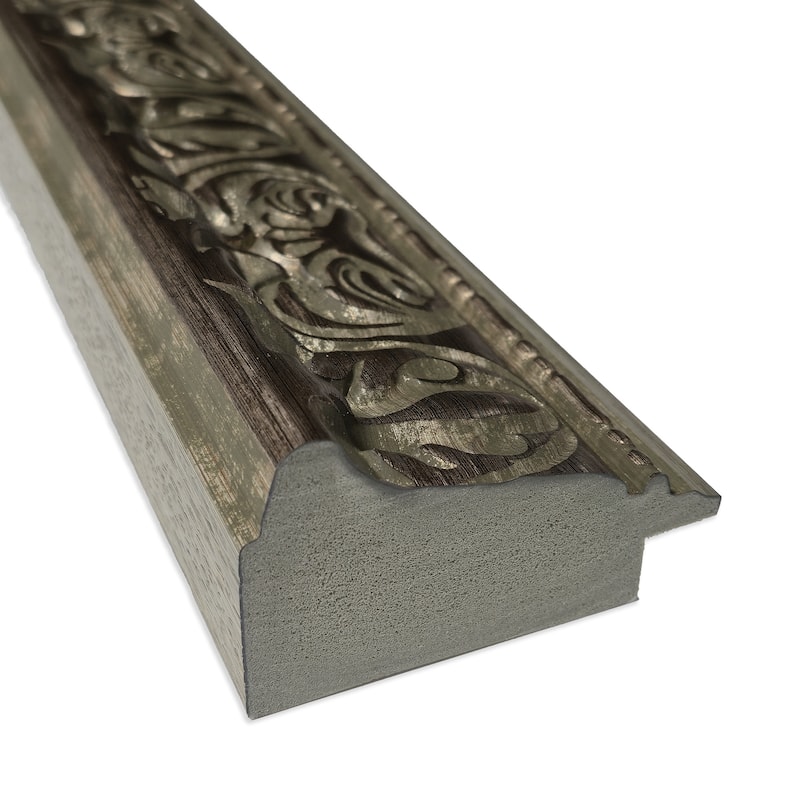 Luxe Non-Beveled Framed Full-Length Floor Leaner Mirror