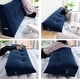 preview thumbnail 36 of 61, Velvet Headboard Reading Wedge Pillow for Bed Rest Sit Up Back Support