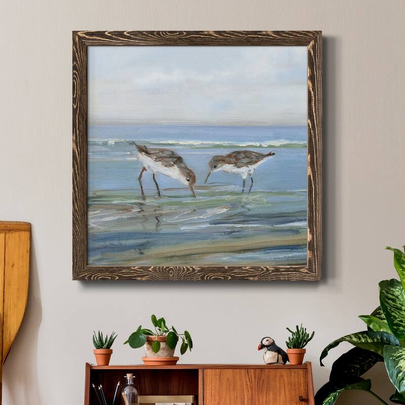 Seabird Beach II-Premium Framed Canvas - Ready to Hang