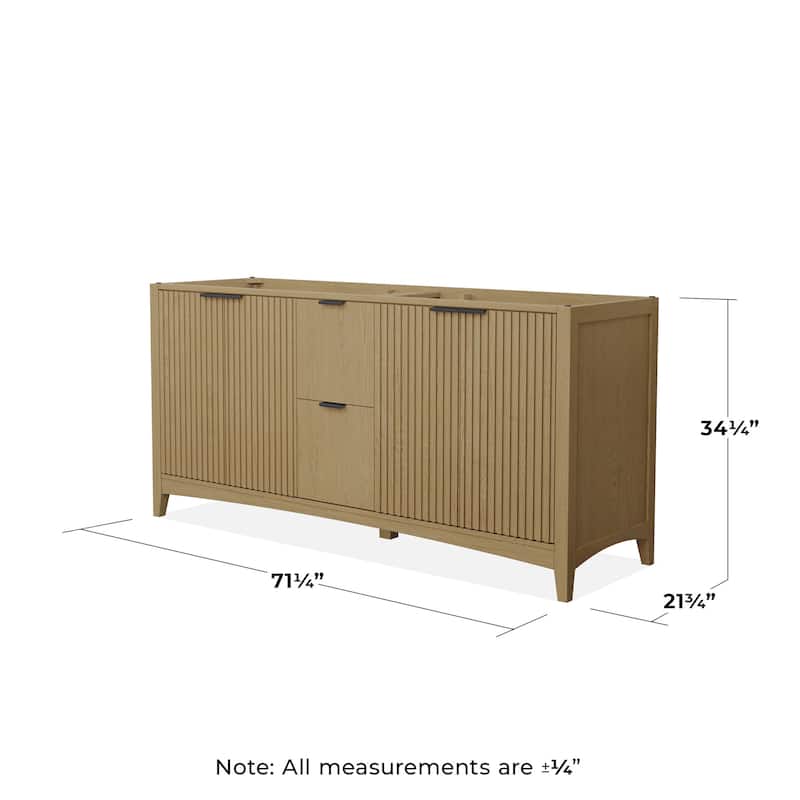 Wyndham Collection WCF9191-72D-CXSXXMXX Palmilla 72" Double Free