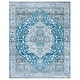 preview thumbnail 7 of 39, SAFAVIEH Vintage Persian Eligija Vintage Oriental Rug 8' x 10' - Charcoal/Blue - Rectangle