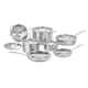 Cuisinart MultiClad Pro Triple Ply Stainless Cookware 12-Piece Set