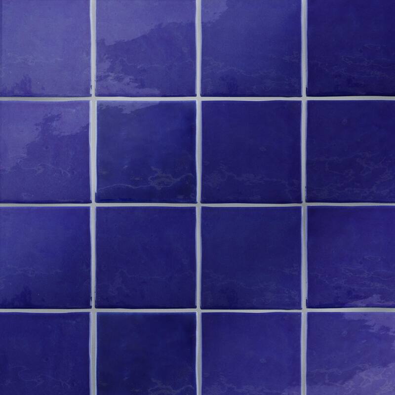Merola Tile Viva Azul 4" x 4" Ceramic Wall Tile