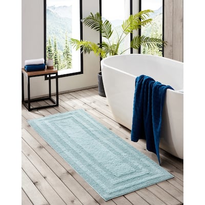 Eddie Bauer Logan Cotton Bath Runner Rug