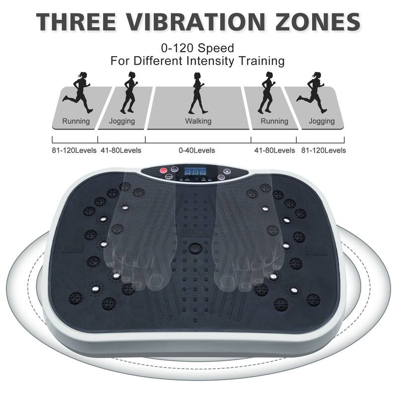 Under Desk Vibration Plate,Home Fitness Equipment,Fitness Platform，Whole Body Workout，Weight Loss & Toning