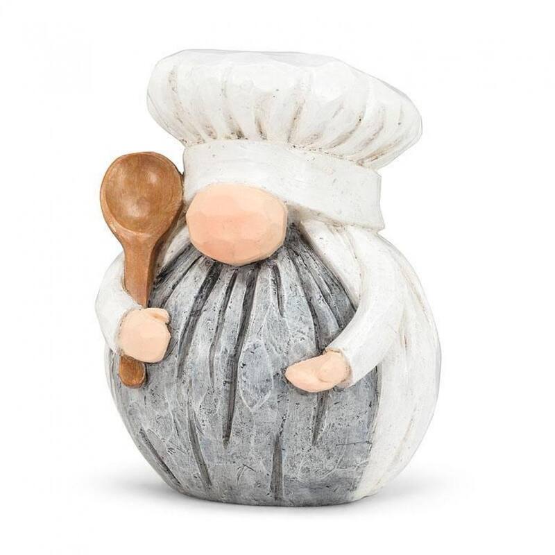 Round Chef Gnome Figurine