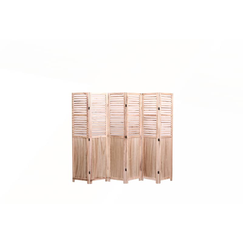 Solid Wood Folding Room Divider