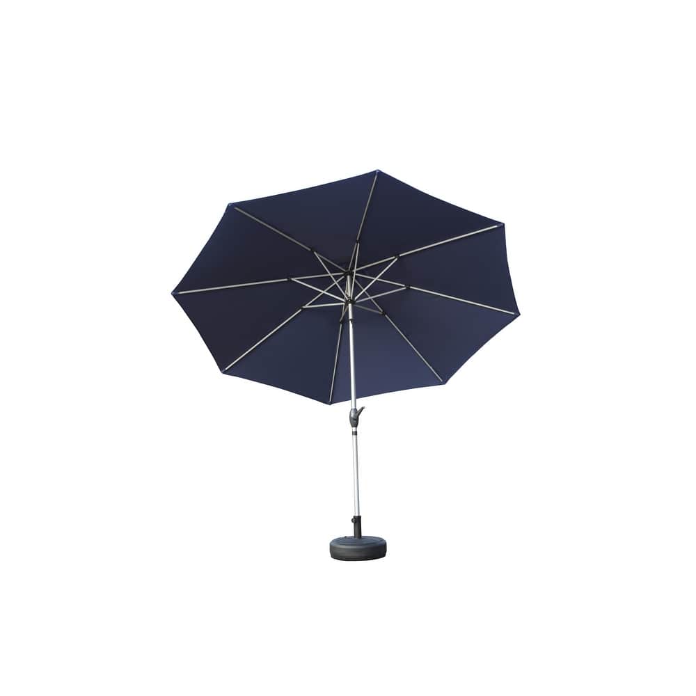 GDFStudio - Premium 10FT Patio Umbrella with Push Button Tilt and Sturdy Frame