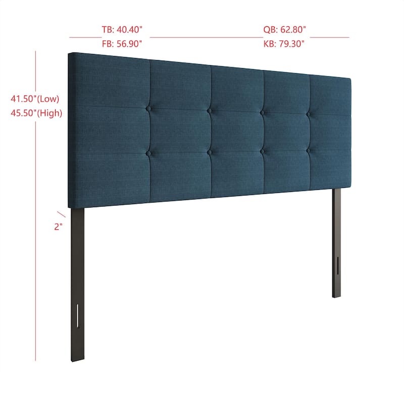 Clayfell Dillon Tufted Upholstered Headboard