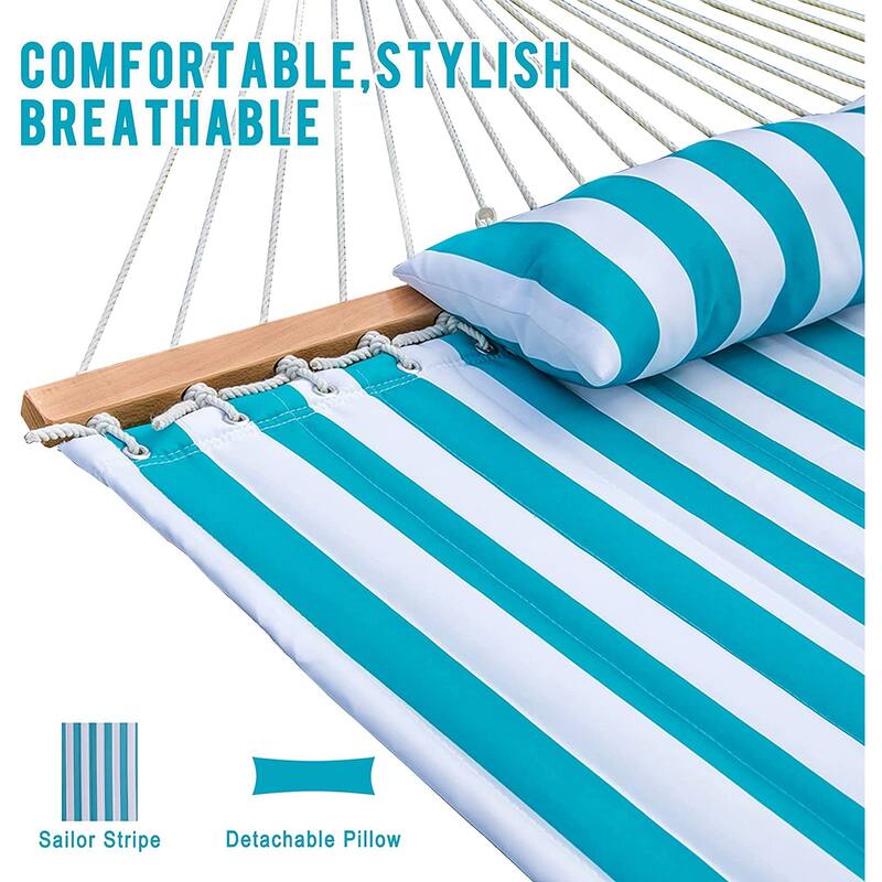 12 FT Double Quilted Fabric Hammock