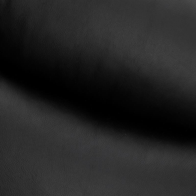 Greyson 83" Black or Dove Gray Leather Sofa by Armen Living