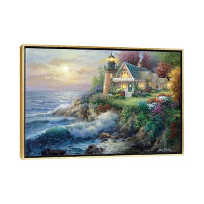 iCanvas "Guardian Of The Sea" by Nicky Boehme Framed Canvas Print