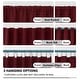 preview thumbnail 89 of 109, Deconovo Back Tab Blackout Curtains (2 Panel)
