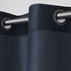 preview thumbnail 3 of 43, ATI Home Chatra Faux Silk Grommet Top Curtain Panel Pair