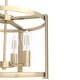 preview thumbnail 7 of 17, Hunter Astwood 18" 4-Light Chandelier, Caged, Kitchen Island, Dining Room, Entry - Transitional, Art-Deco, Contemporary