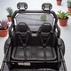 preview thumbnail 4 of 19, 24V Two-Seater Kids Ride-On UTV with Remote Control, 400W Power, Four-Wheel Suspension, LED Lights, Bluetooth, and MP3