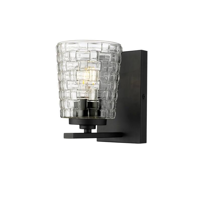 Millennium Lighting 22101 Saben 8" Tall Wall Sconce - Matte Black