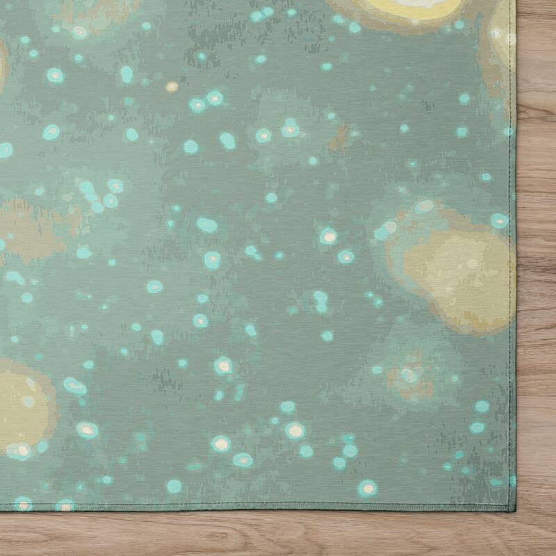 Indoor/ Outdoor Cozy Winter Washable Happy Holidays Rug
