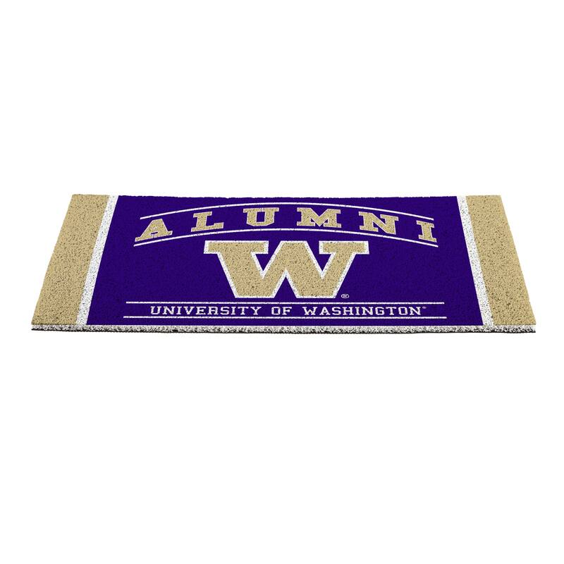 28 in. x 16 in. University of Washington Alumni Full Color PVC Door Mat
