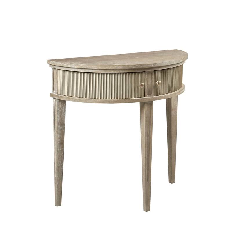 Storage Console Table - Natural - Wood