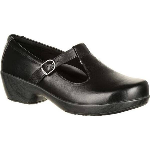 t strap clogs