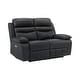 preview thumbnail 26 of 46, Fremont & Park Peperomia 3-Piece Leather Match Power Reclining Sofa Set