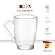 preview thumbnail 6 of 7, Bormioli Rocco Set of 6 Glass Coffee Mugs