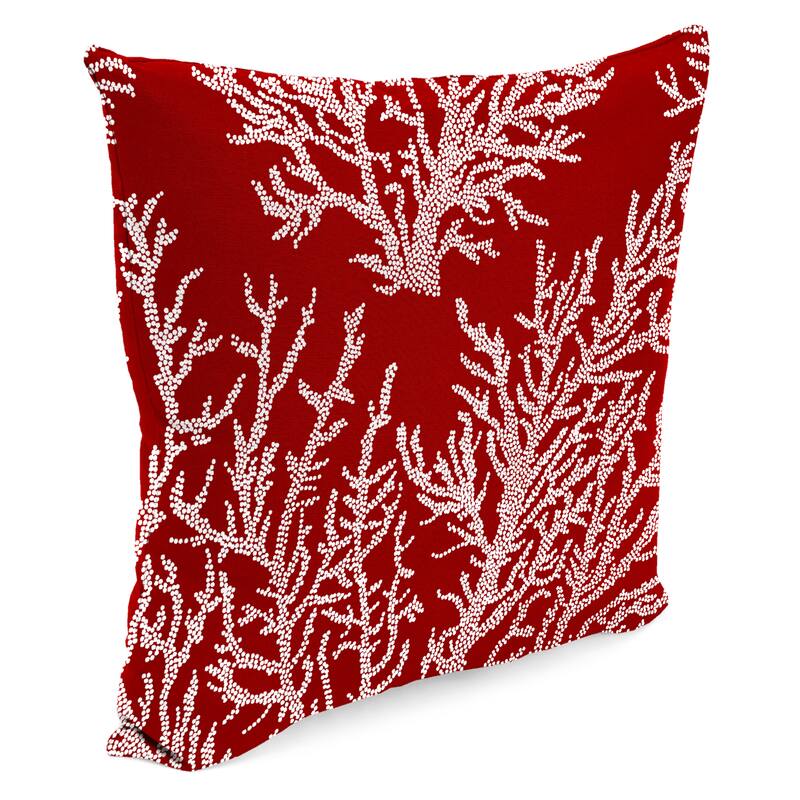 18" x 18" Outdoor Throw Pillow - Set of 2 - 18'' L x 18'' W x 4'' H