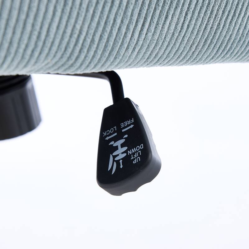 Mid-back liftable Office chair, Striped Fabric, ergonomically designed, The mid-back design provides a better sitting experience