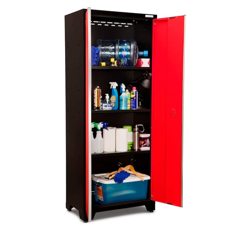 NewAge Products Bold Series 222" W x 18" D 11 Piece Garage Cabinet Set