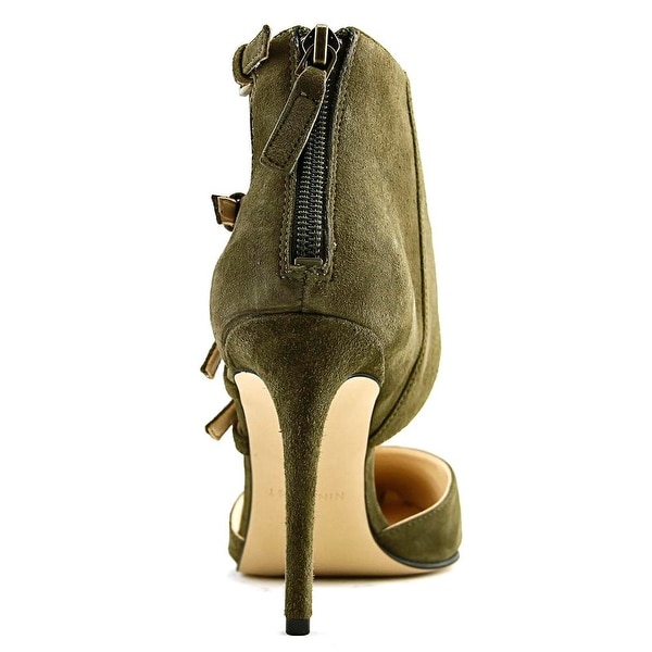 nine west green heels