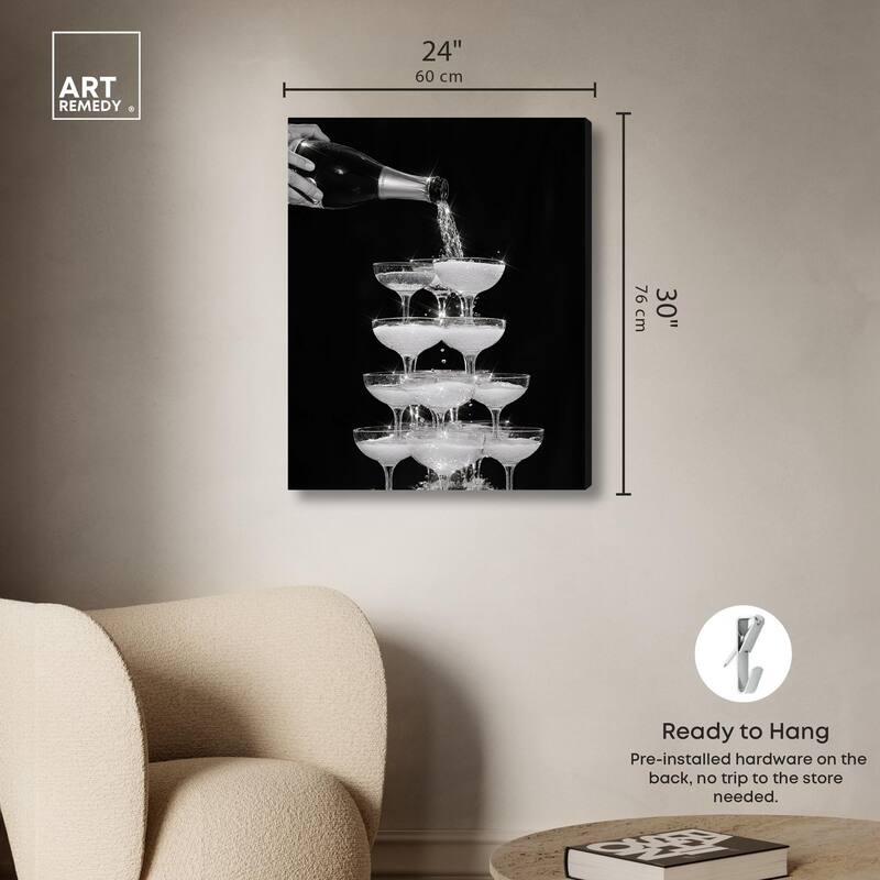 Tower of Joy Canvas by Art Remedy, Gallery Wrapped